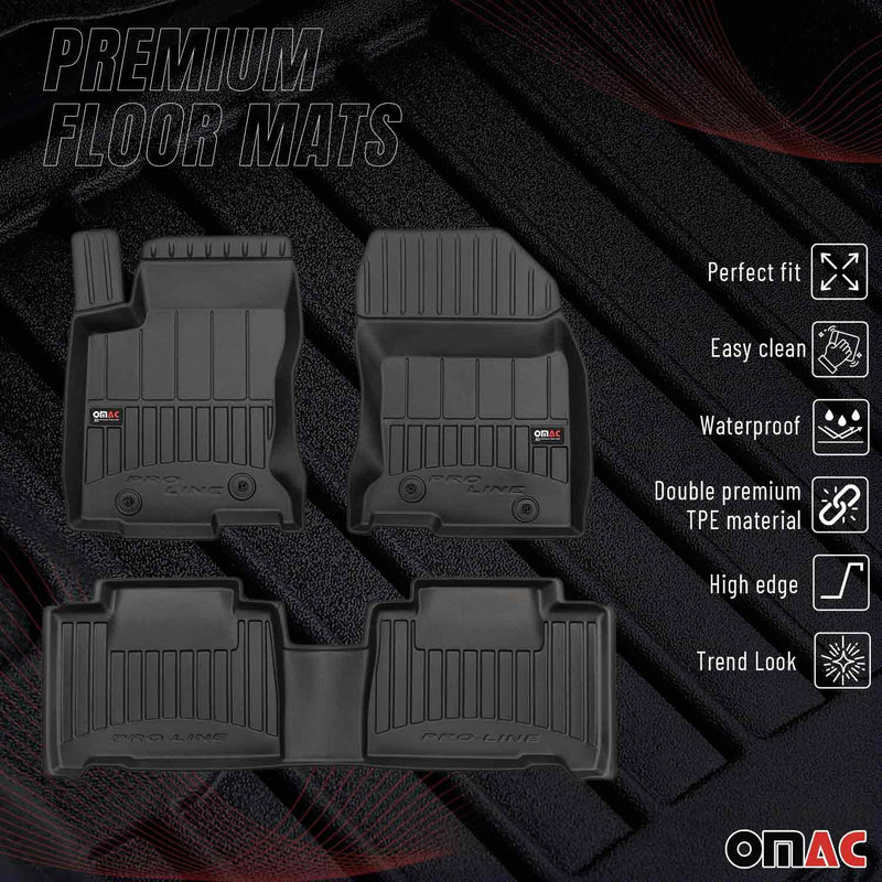 2015-2021 Lexus NX 200 NX 300 NX 300h Premium Floor Mats Liners Full Set All Weather Heavy Duty