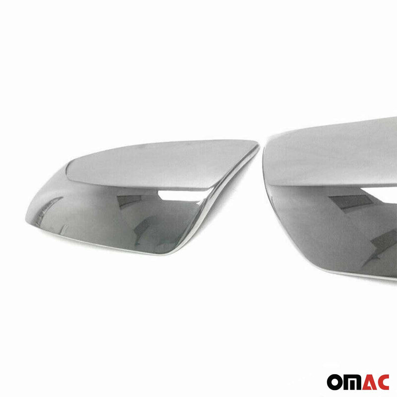 2011-2015 Kia Sorento Side Mirror Cover Caps Steel Silver 2 Pcs