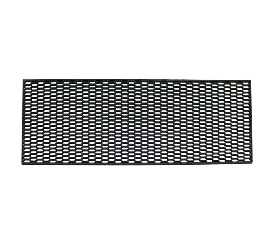 28.74" x 8.26” Trimmable Black ABS Plastic Honeycomb Mesh Grill Spoiler Bumper