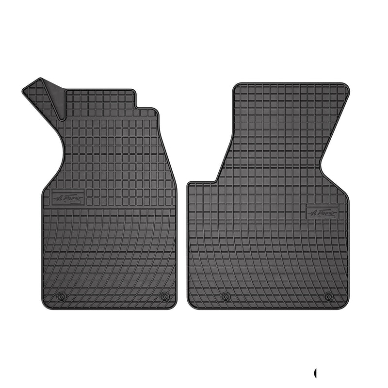 1992-2003 VW Eurovan Floor Mats Liners Full Set All Weather Rubber Black