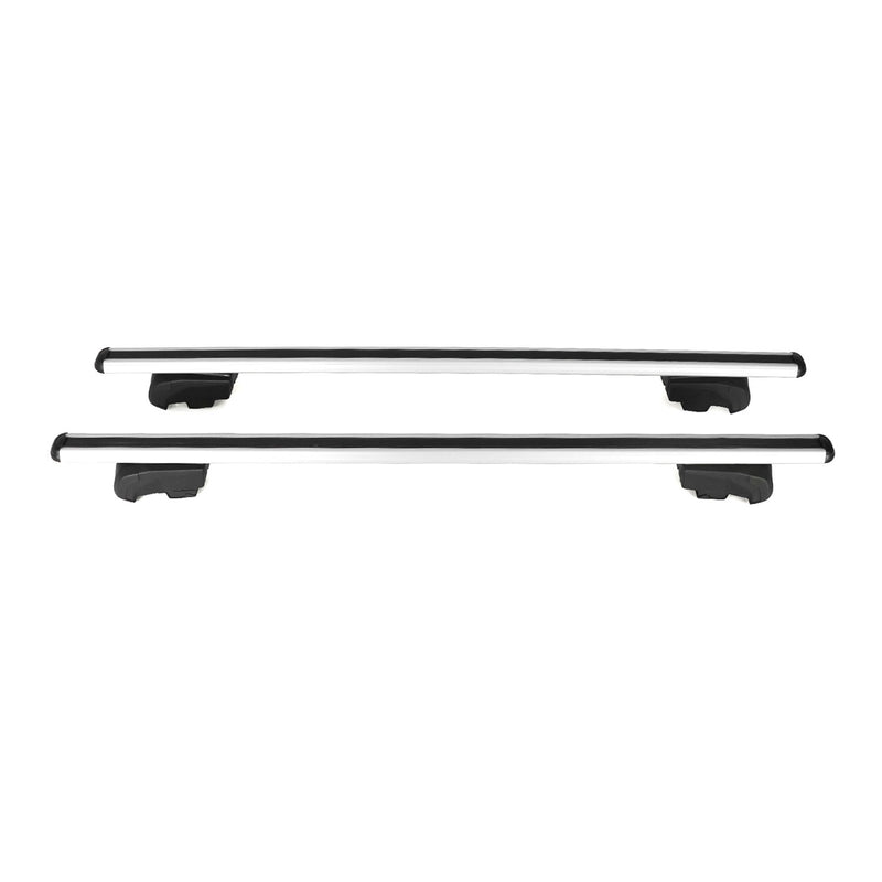 For 2017-2024 Alfa Romeo Stelvio Lockable Roof Rack Cross Bars Carrier Gray