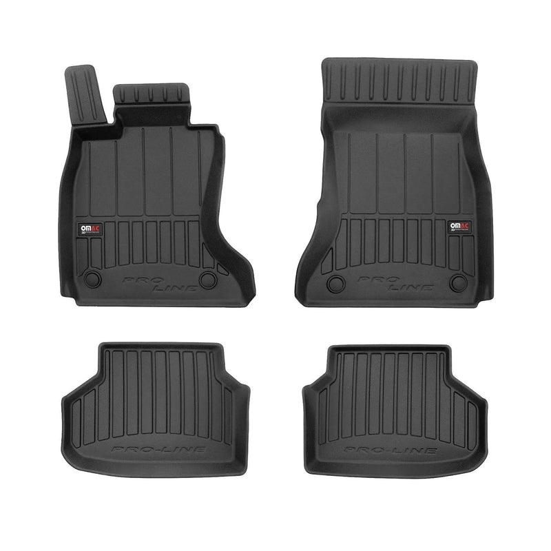 2009-2015 BMW 7 Series F01 Sedan Premium Floor Mats Liners Full Set All Weather Heavy Duty