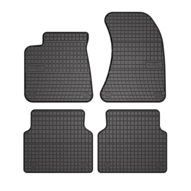 2010-2017 Audi A8 Standart Floor Mats Liners Full Set All Weather Rubber Black