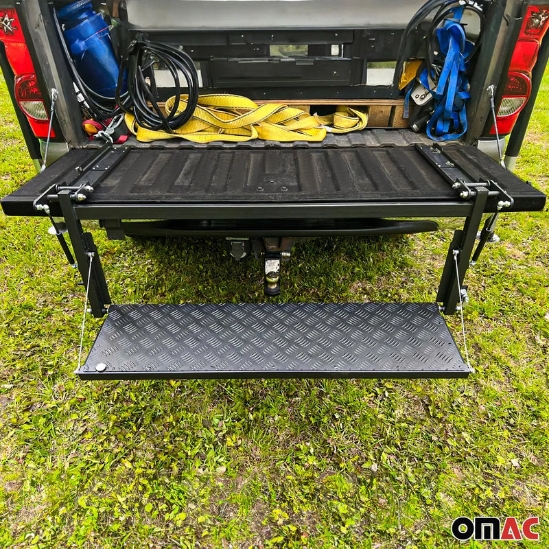 Ultimate Foldable Truck Bed Step for Chevrolet Silverado, Compatible with all models