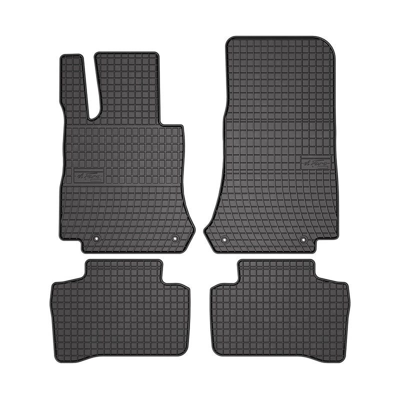 2016-2022 Mercedes GLC Class X253 Floor Mats Liners Full Set All Weather Rubber Black