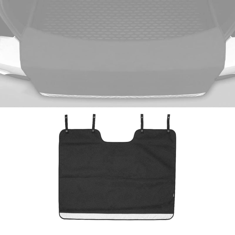 Rear Bumper Protector Mat Trunk Pet Cargo Liner Waterproof for Ford Black 1Pc