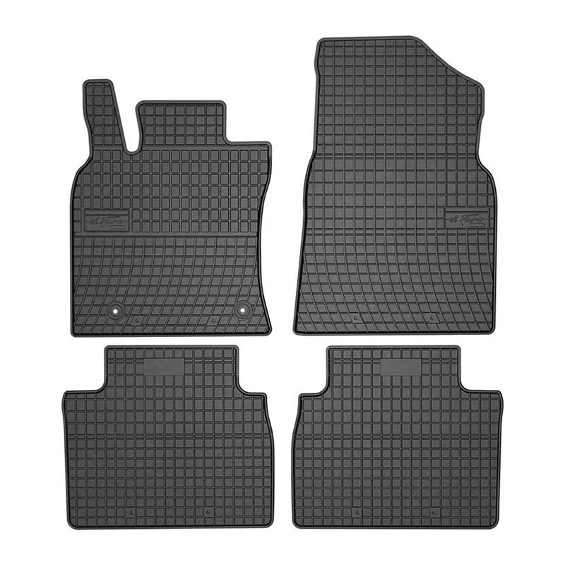 2017-2024 Toyota Camry VIII Floor Mats Liners Full Set All Weather Rubber Black