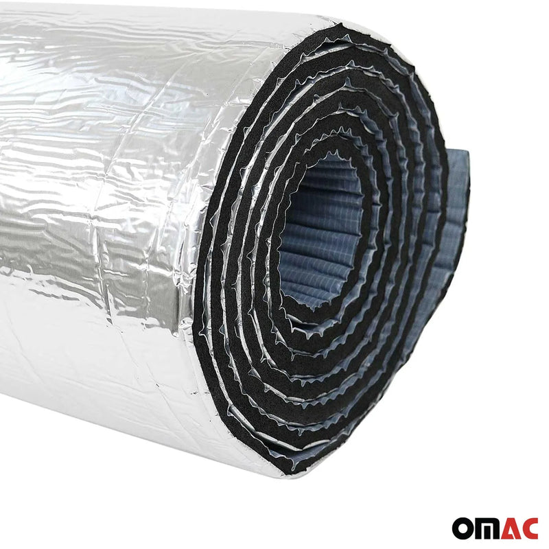 Alu Clad Thermal Sound Deadener Insulation Mat Self Adhesive 39,4"*78,7"*0,23*