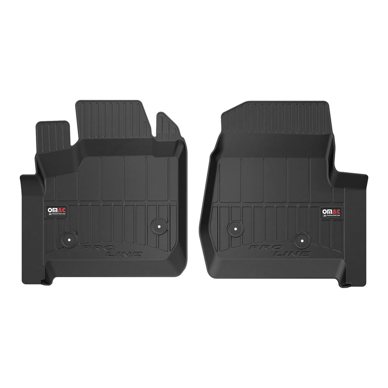 2017-2022 Ford F-250 F-350 F-450 F-550 Super Duty Regular Cab Premium Floor Mats Liners Full Set All Weather Heavy Duty