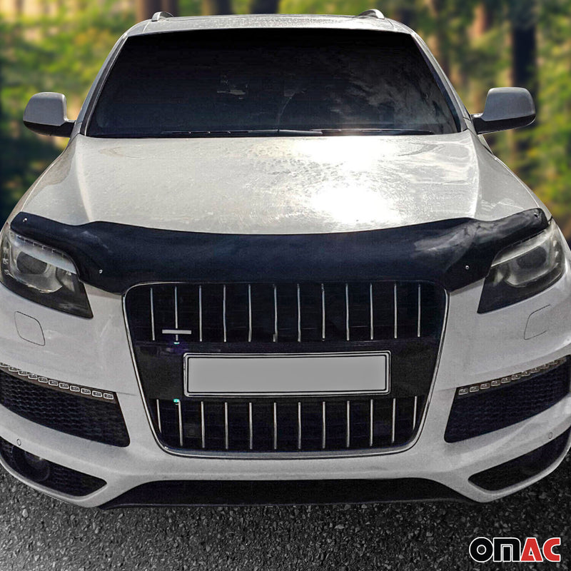 2007-2015 Audi Q7 4L Front Bug Shield Hood Deflector 1 Pc Smoke