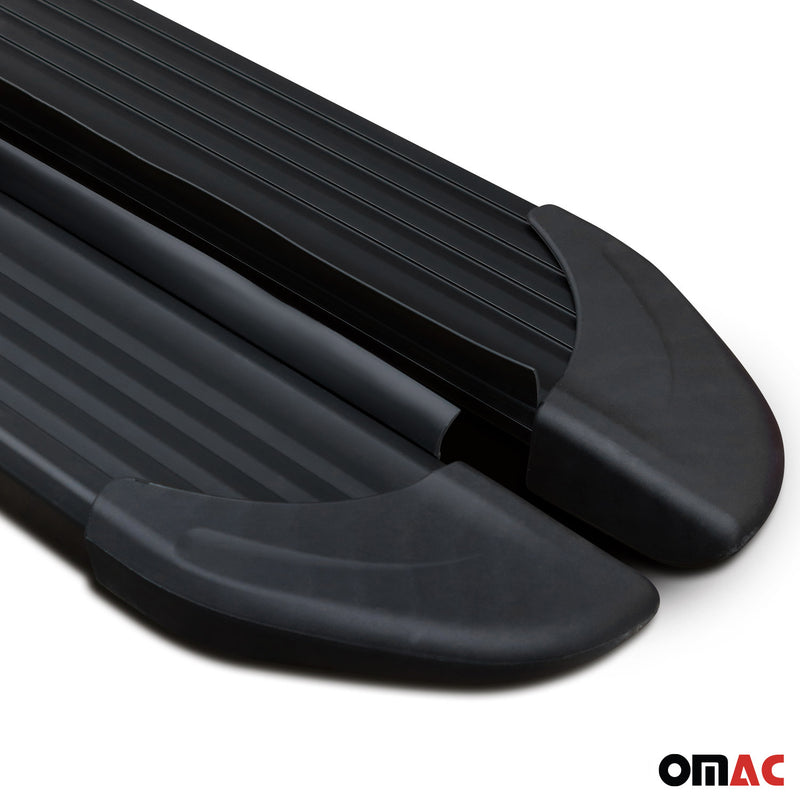 2007-2015 Audi Q7 Running Boards Side Steps Black