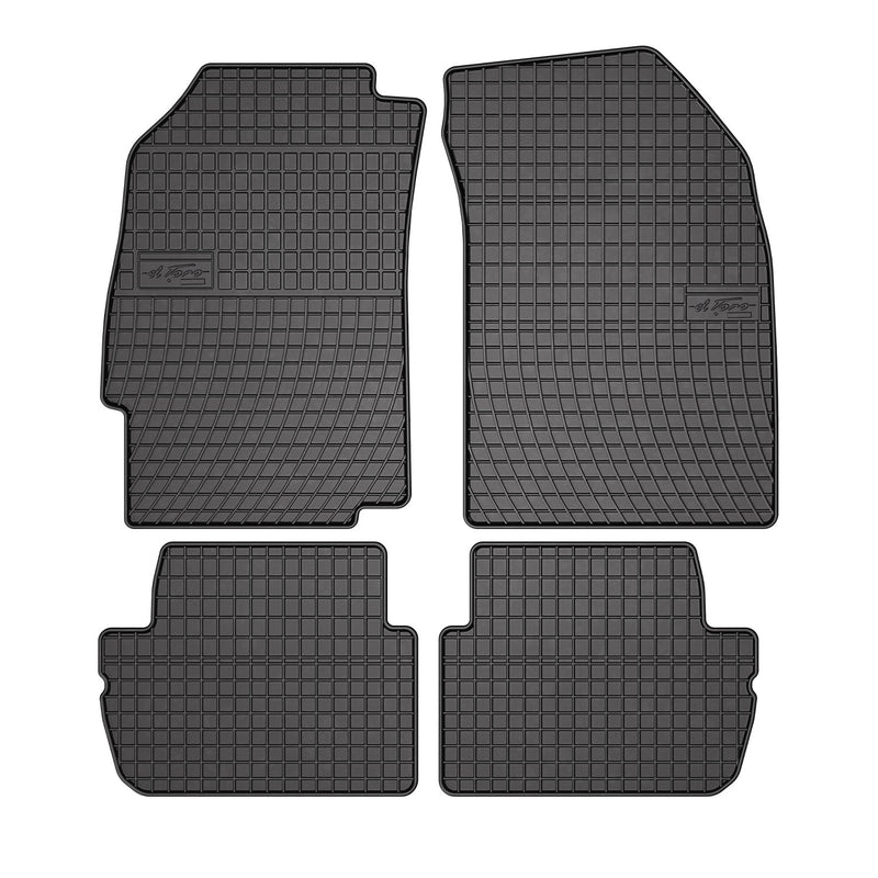 2016-2022 Chevrolet Spark Floor Mats Liners Full Set All Weather Rubber Black