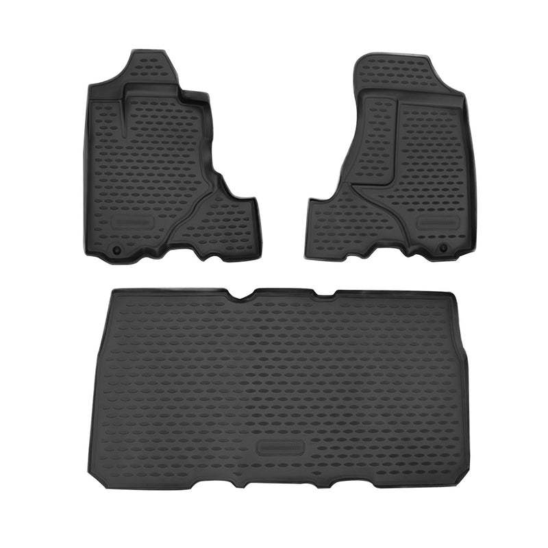 2003-2011 Honda Element Floor Mats Liners Full Set All Weather Black