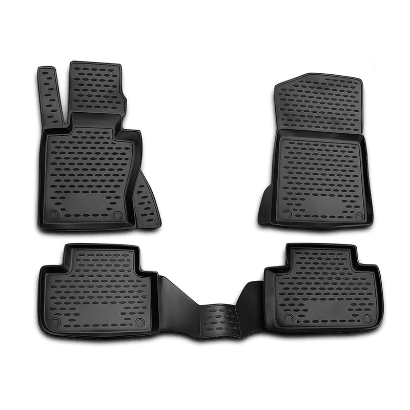 2004-2010 BMW X3 E83 Floor Mats Liners Full Set All Weather Black