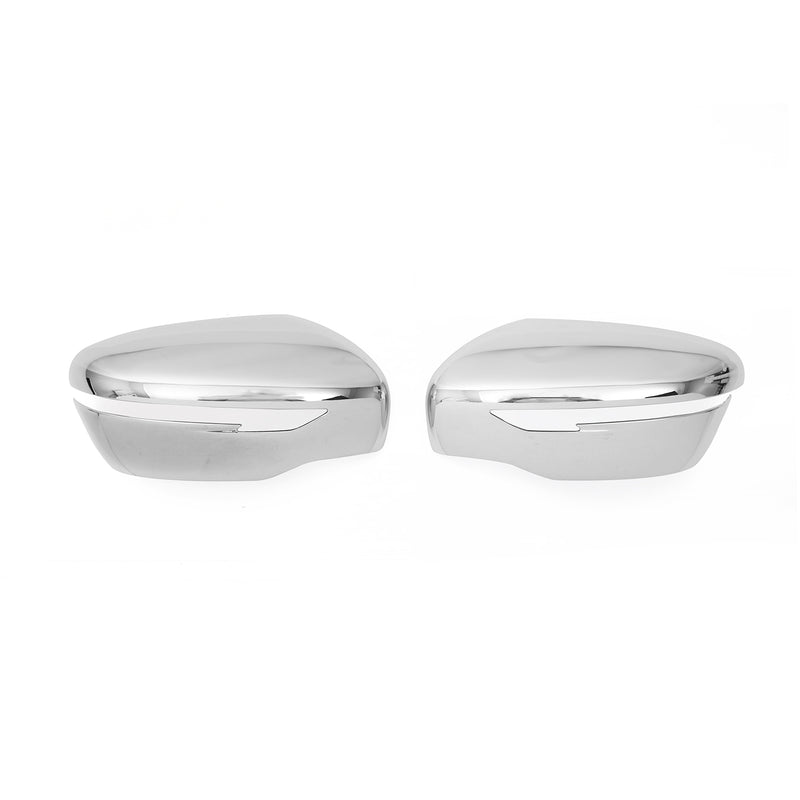 2015-2017 Nissan Juke Side Mirror Cover Caps Chrome Silver 2 Pcs