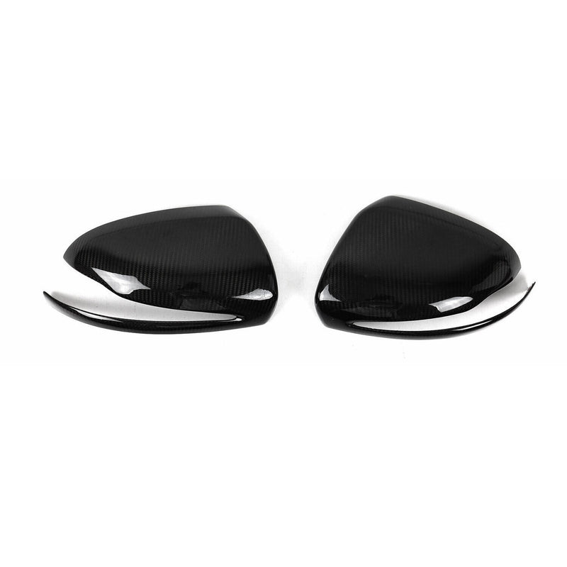 2020-2024 Mercedes GLA Class H247 Side Mirror Cover Caps Carbon Fiber 2Pcs