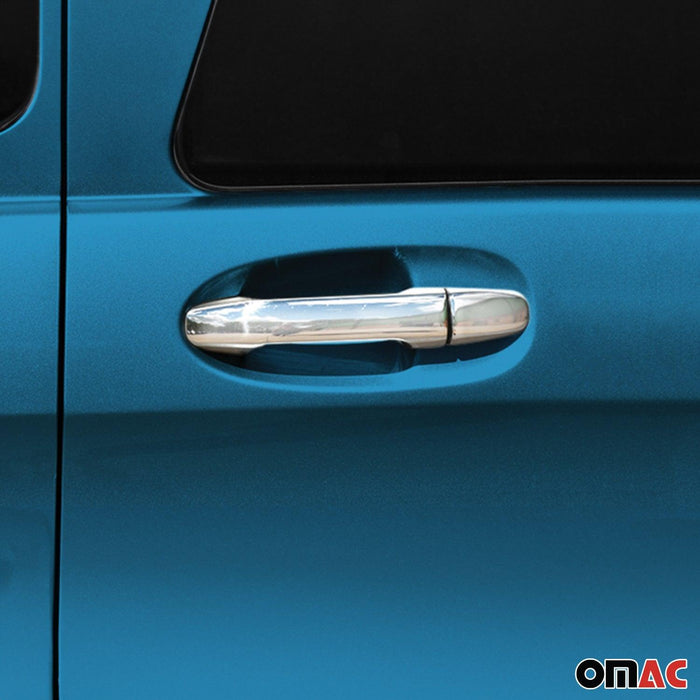 Car Door Handle Cover Protector for Mercedes Metris 2016-2024 Stainless Steel 8x