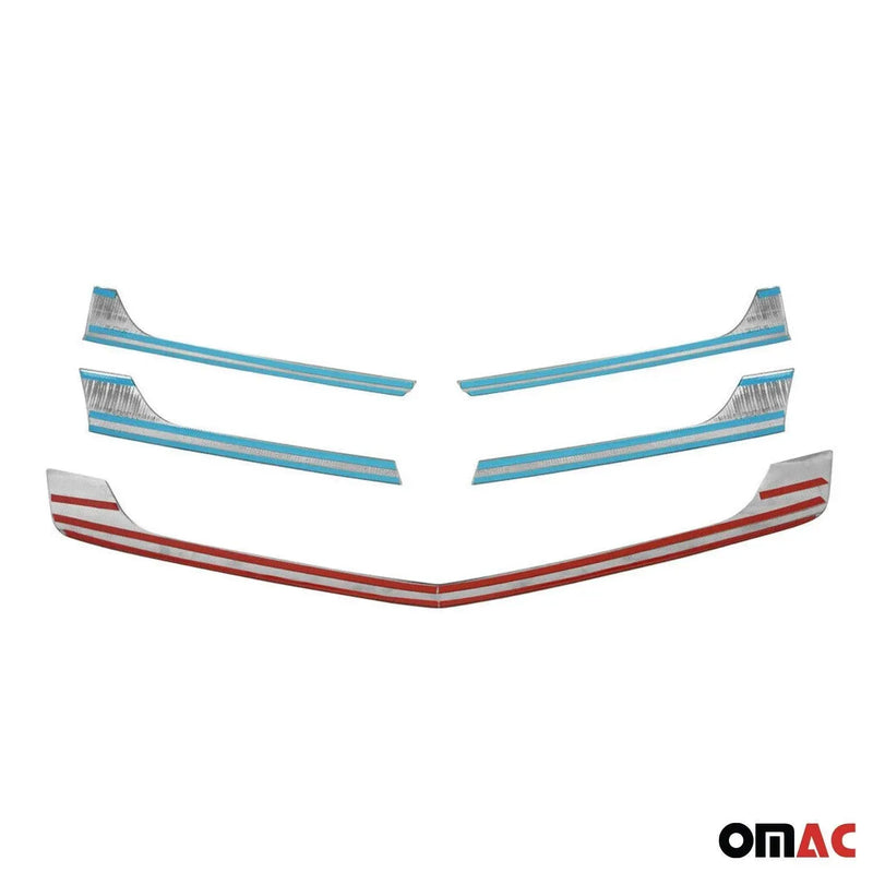 Front Bumper Grill Trim Molding for Mercedes Sprinter W906 2014-2018 Steel 5x - OMAC USA