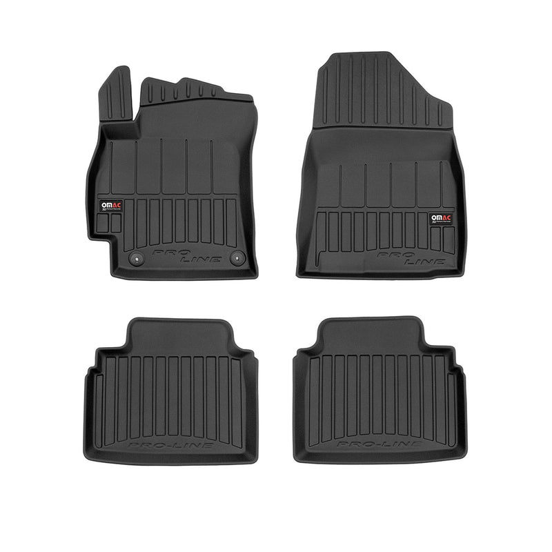 2021-2024 Hyundai Elantra Premium Floor Mats Liners Full Set All Weather Heavy Duty