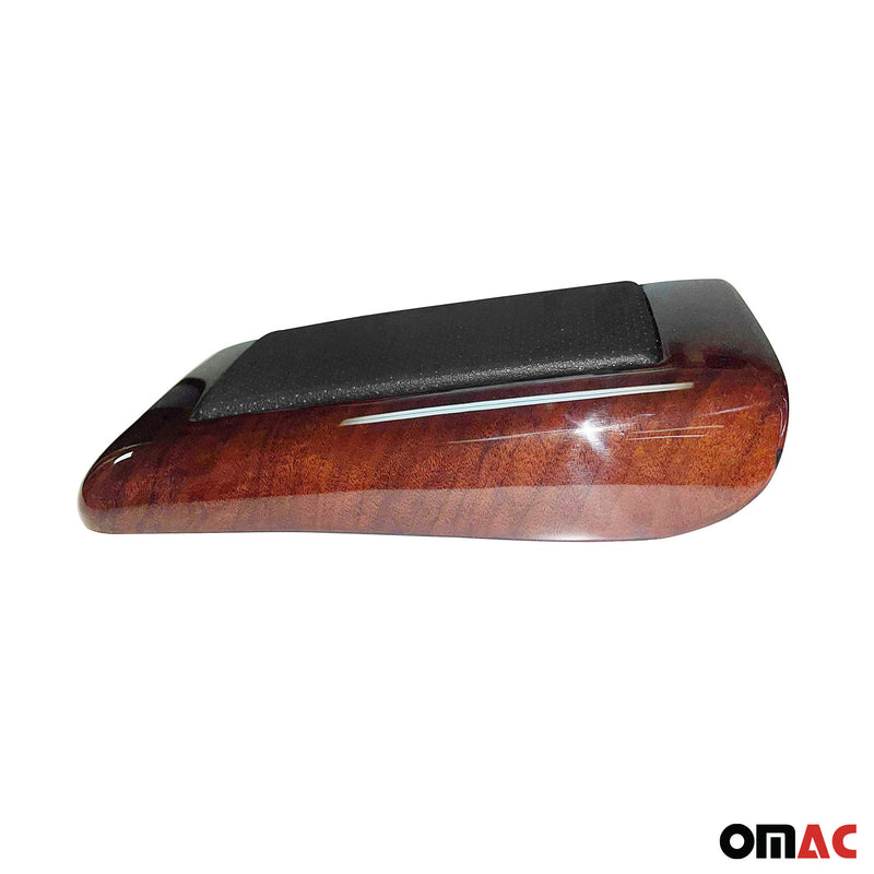 Armrest Box Lid Cover for Mercedes CLK Class C208 1997-2002 Wood Walnut