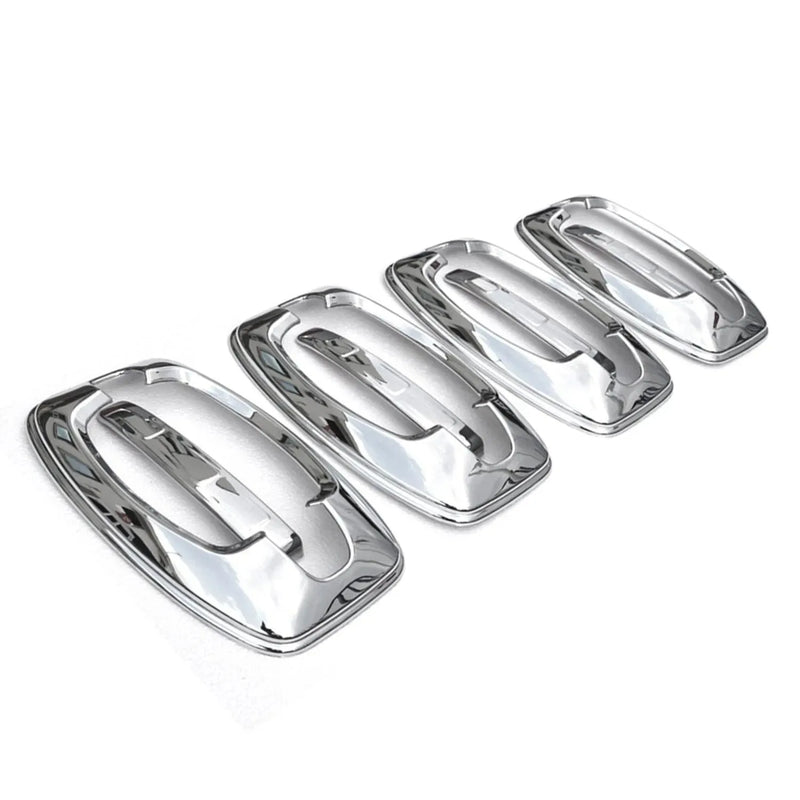 Car Door Handle Cover Protector for RAM ProMaster 2014-2024 Silver Chrome 8 Pcs - OMAC USA