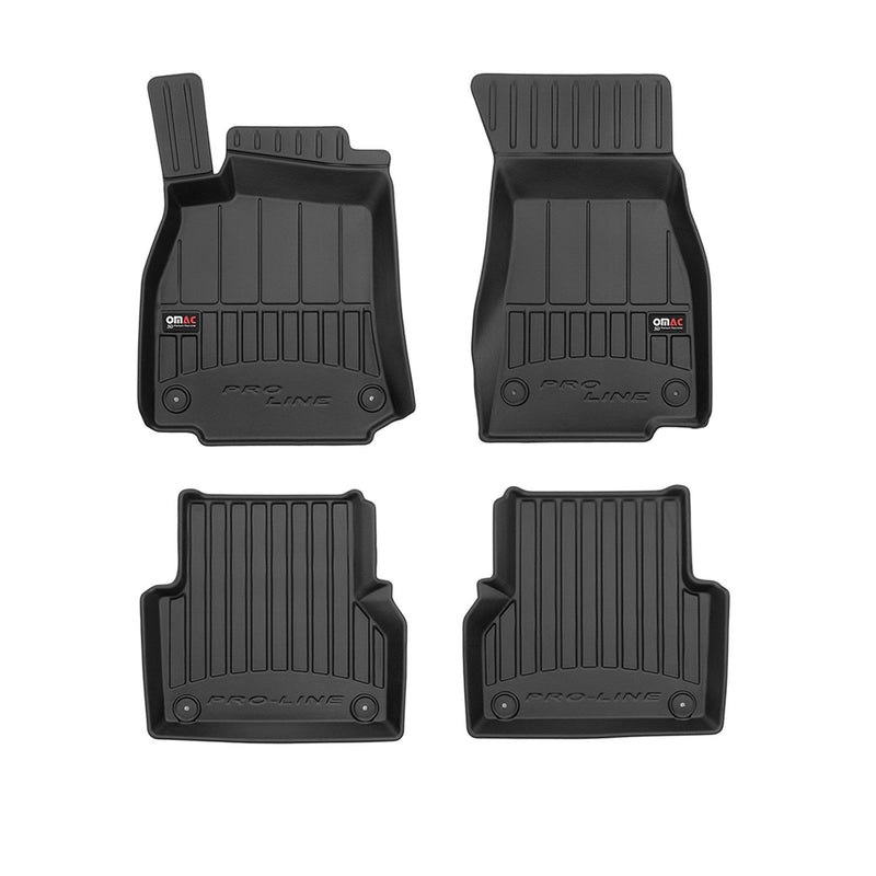 2019-2024 Audi A6 Sedan Allroad Premium Floor Mats Liners Full Set All Weather Heavy Duty