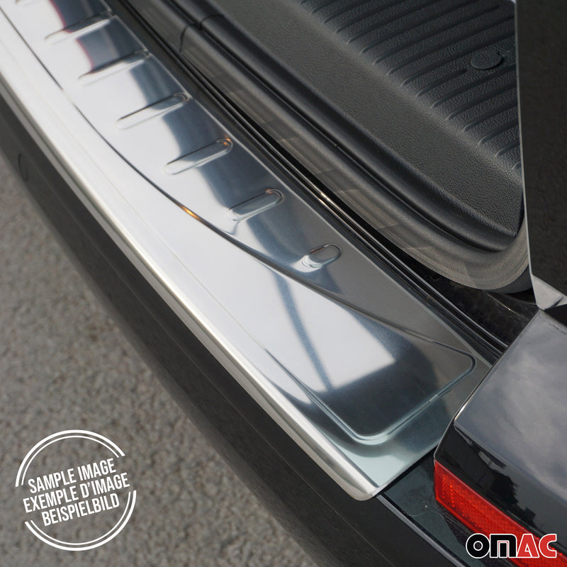 2007-2015 Audi A4 Avant Rear Bumper Guard Stainless Steel Glossy