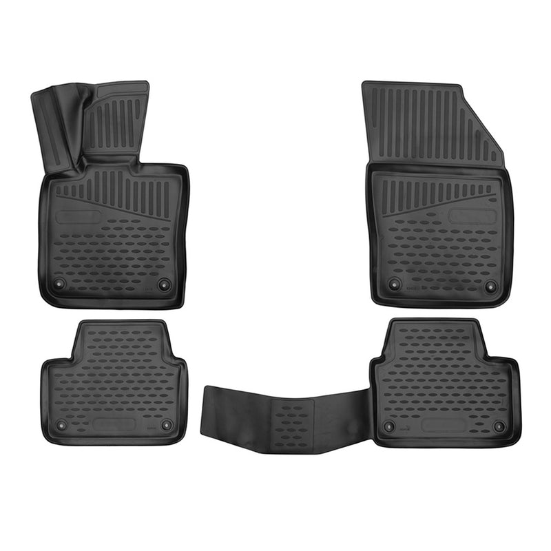 2020-2023 Volvo V60 Floor Mats Liners Full Set All Weather Black