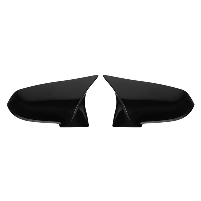 Side Mirror Cover Caps fits BMW 1 2 3 4 X1 M2 i3 F20 F22 F30 Gloss Black