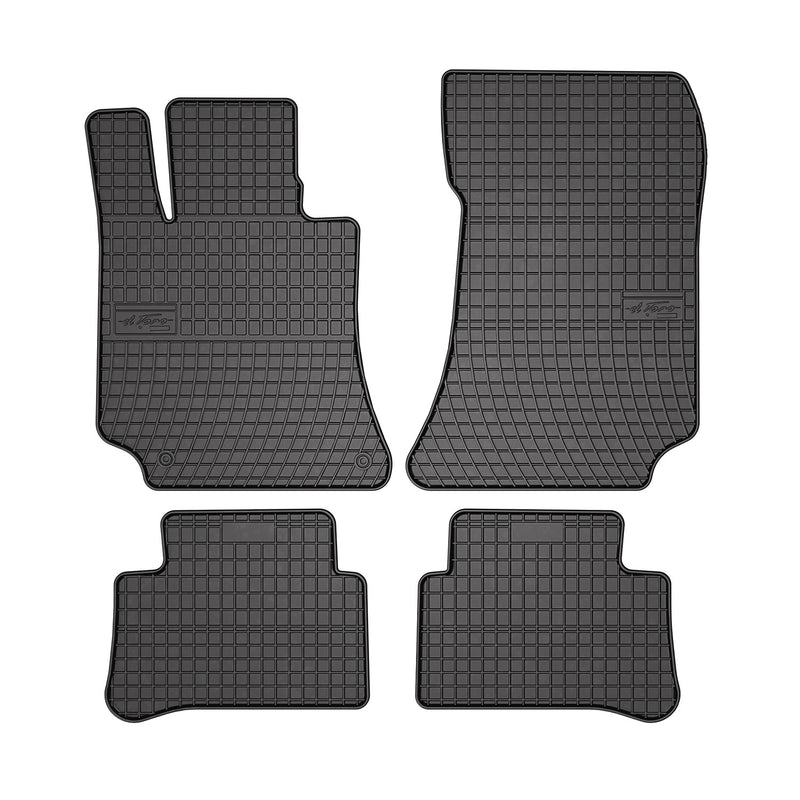 2012-2018 Mercedes CLS Class C218 Floor Mats Liners Full Set All Weather Rubber Black