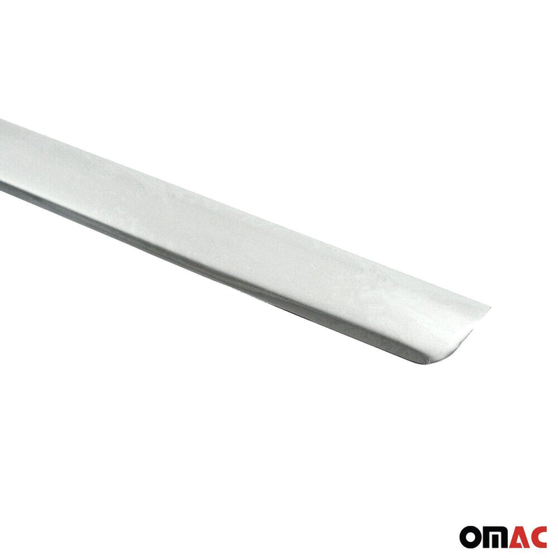 Rear Trunk Molding Trim for BMW 3 Series E36 1992-1999 Stainless Steel Silver - OMAC USA