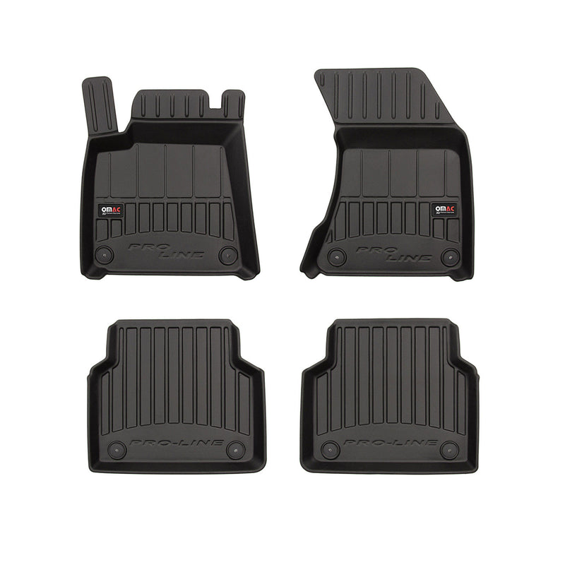 2010-2017 Audi A8 Standart Premium Floor Mats Liners Full Set All Weather Heavy Duty