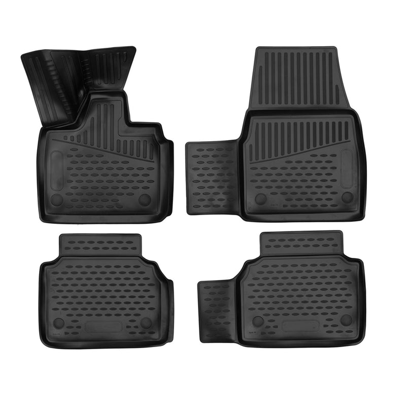 2014-2021 BMW i3 Floor Mats Liners Full Set All Weather Black