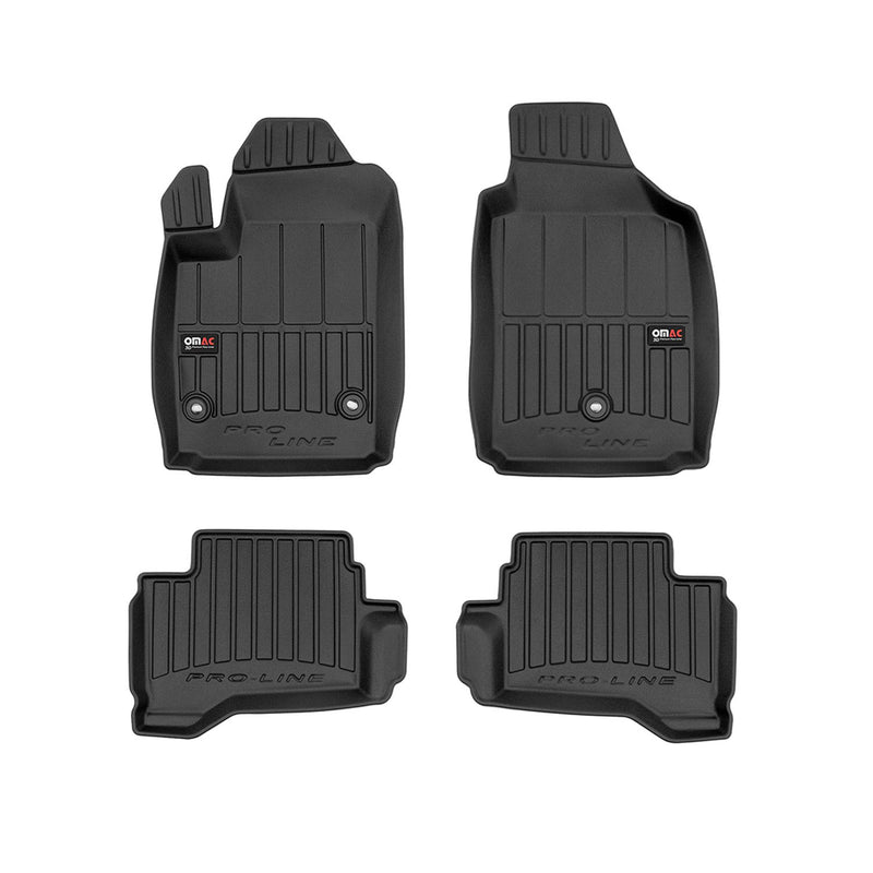 2013-2019 Fiat 500e Premium Floor Mats Liners Full Set All Weather Heavy Duty