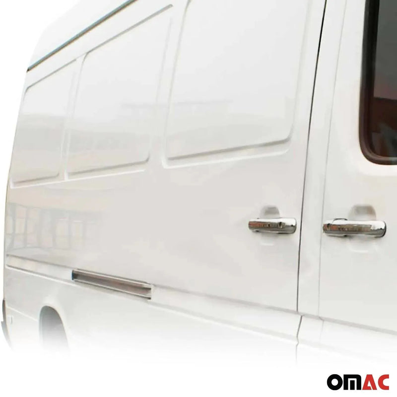 Car Door Handle Cover Protector for Dodge Sprinter 2003-2006 Steel 8 Pcs - OMAC USA