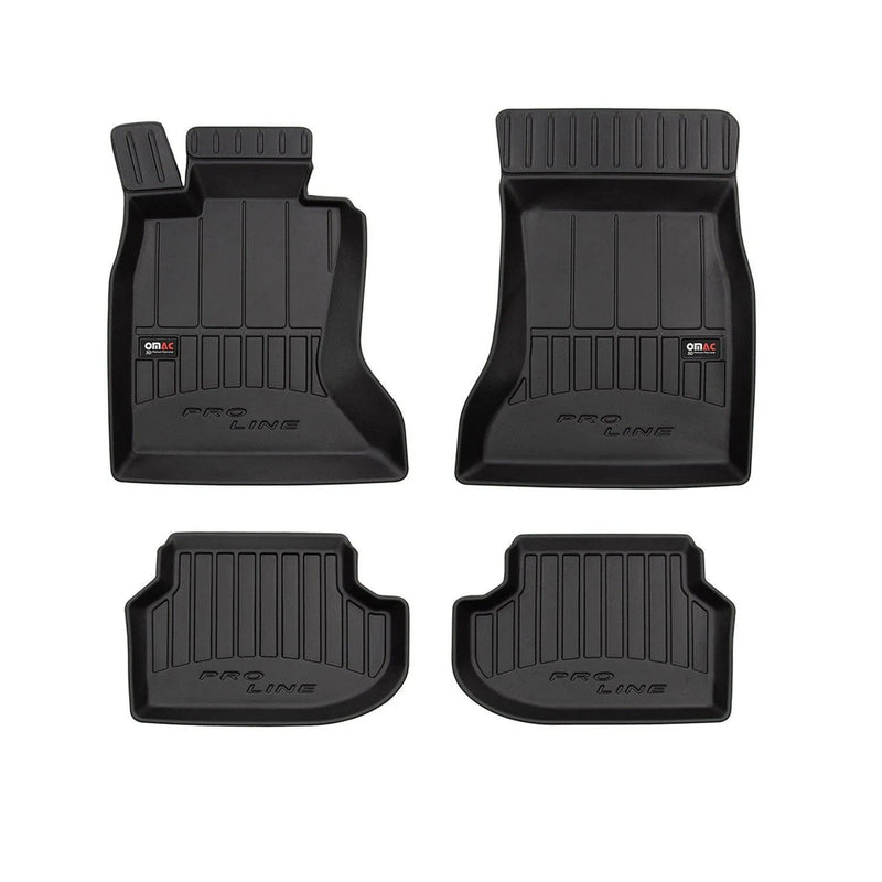 2010-2013 BMW 5 Series F10 F11 4WD xDrive Premium Floor Mats Liners Full Set All Weather Heavy Duty Black