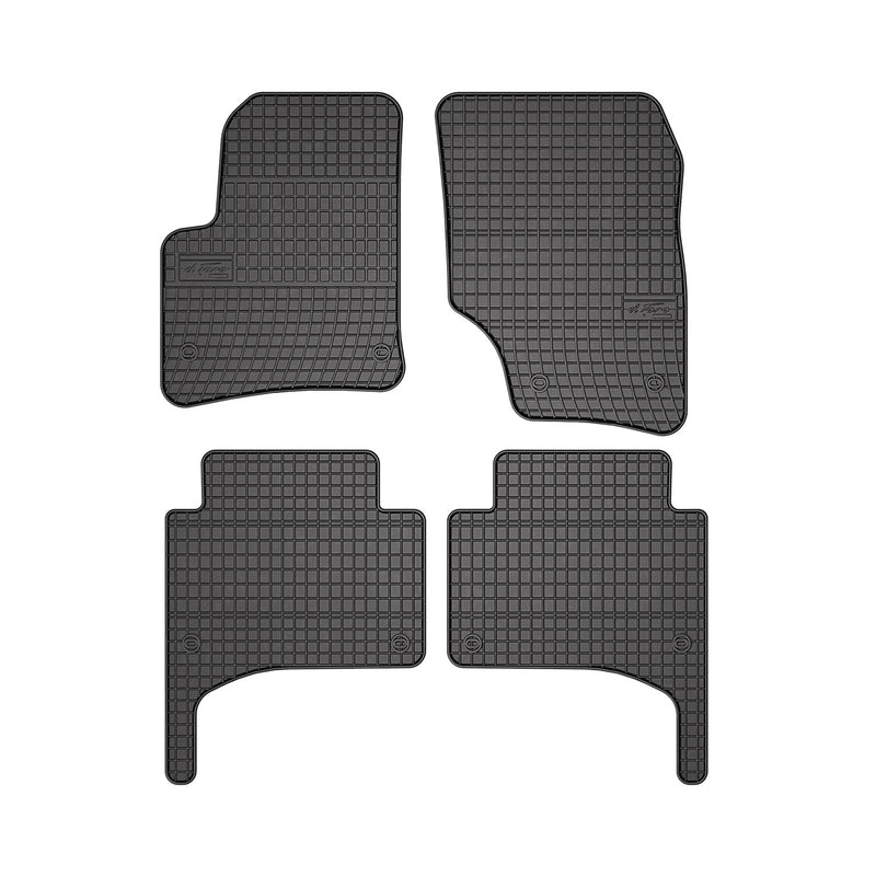 2003-2010 Porsche Cayenne Floor Mats Liners Full Set All Weather Rubber Black