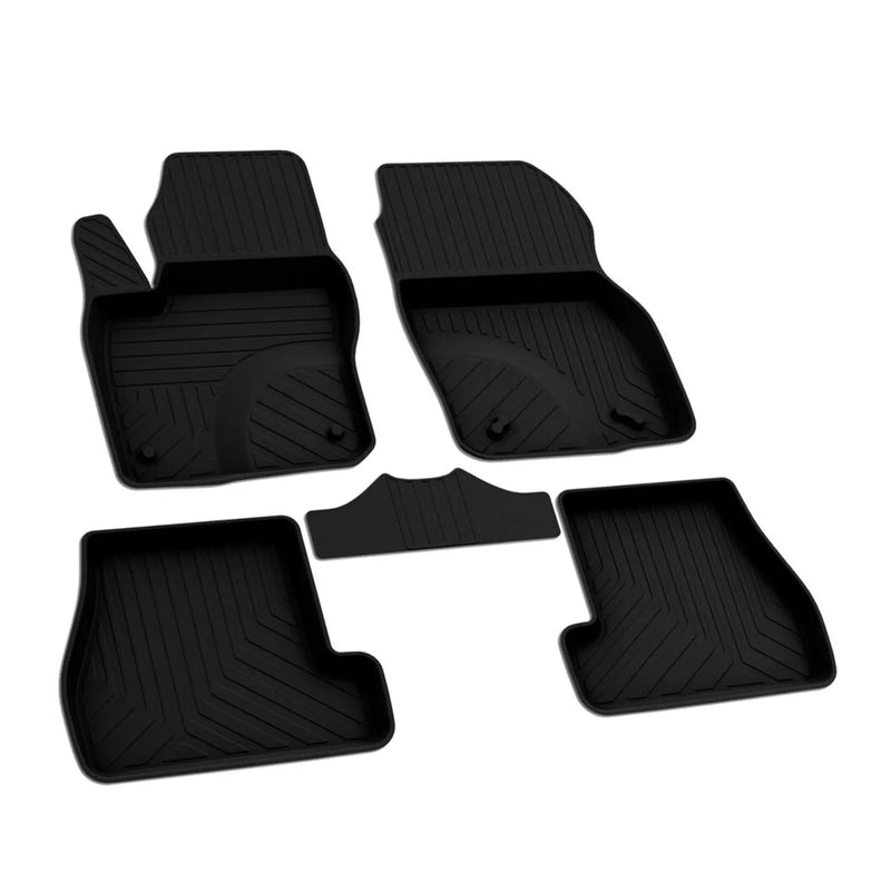 2012-2018 Ford Focus Floor Mats Liners Full Set All Weather Black