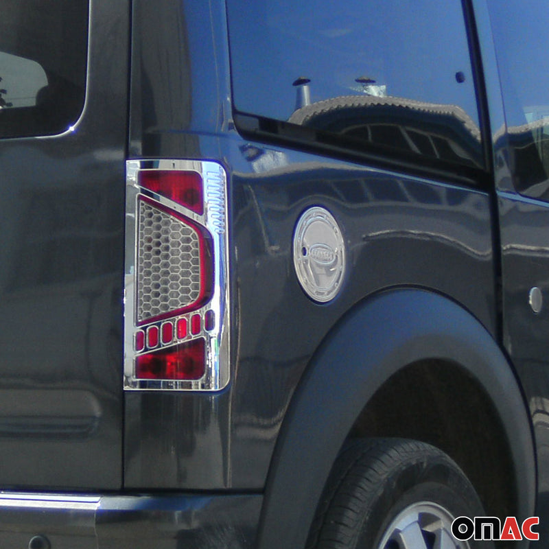 2010-2013 Ford Transit Connect Fuel Caps Cover Gas Cap Cover Steel Silver