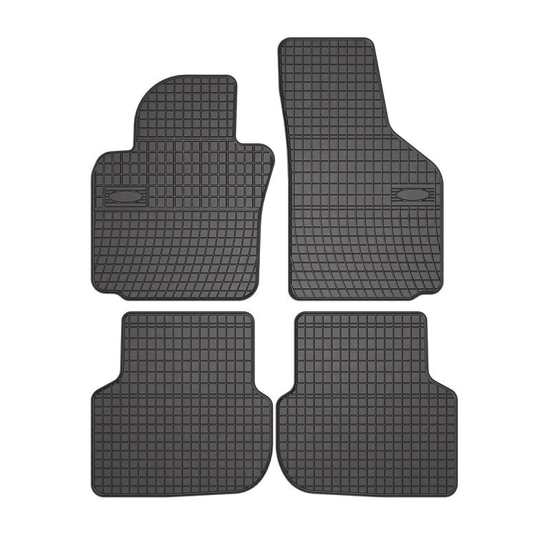 2011-2018 VW Jetta A6 Floor Mats Liners Full Set All Weather Rubber Black