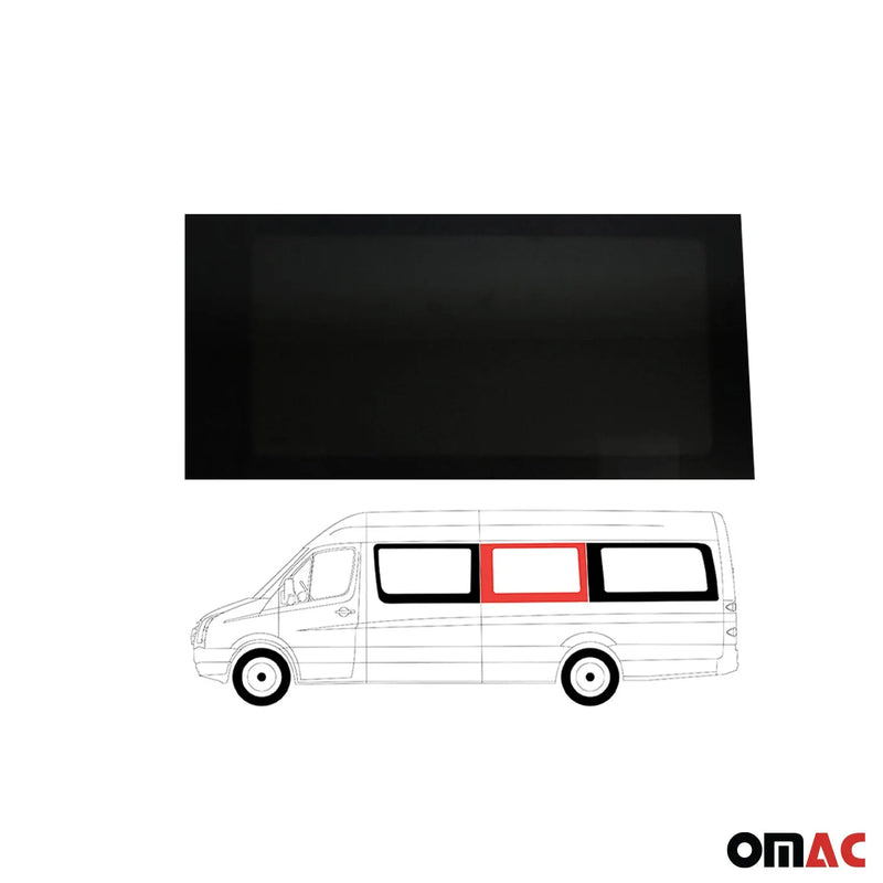 2006-2018 Mercedes Sprinter W906 Window Glass Mid Right & Left Side Set L3 L4