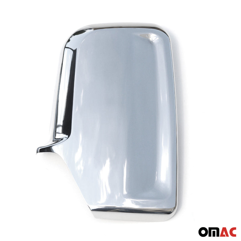 2019-2024 Mercedes Sprinter W907 910 Side Mirror Cover Caps Chrome Silver