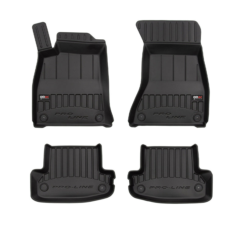 2018-2024 Audi A5 Coupe Cabrio Premium Floor Mats Liners Full Set All Weather Heavy Duty