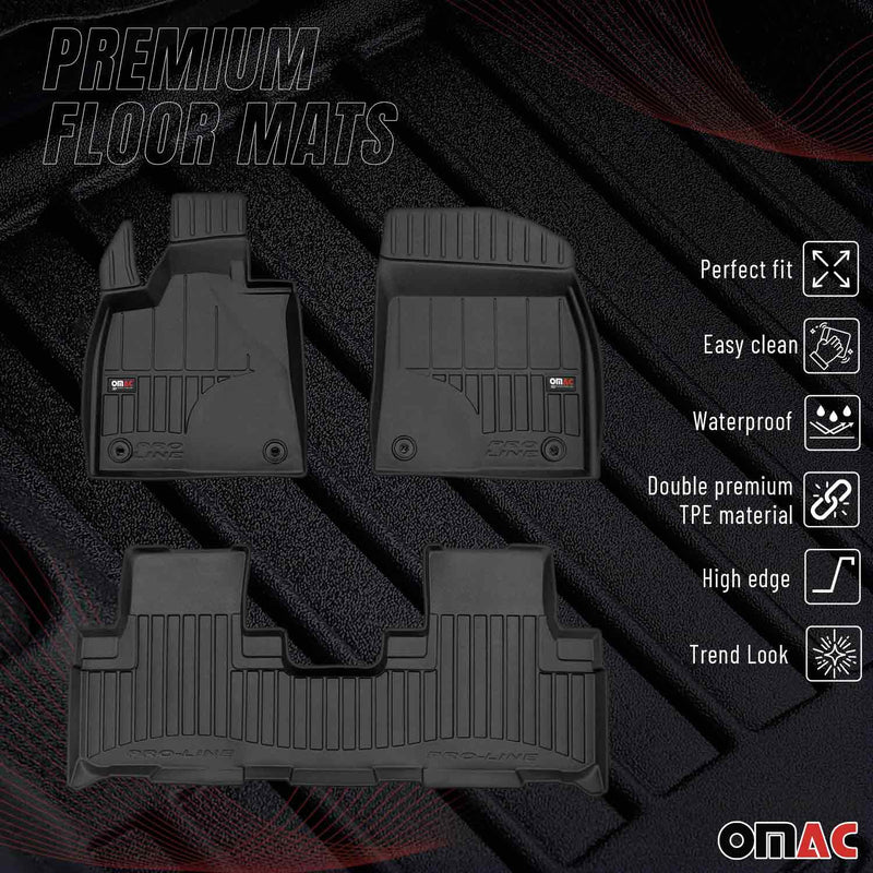 2016-2022 Lexus RX350 RX450 Premium Floor Mats Liners Full Set All Weather Heavy Duty