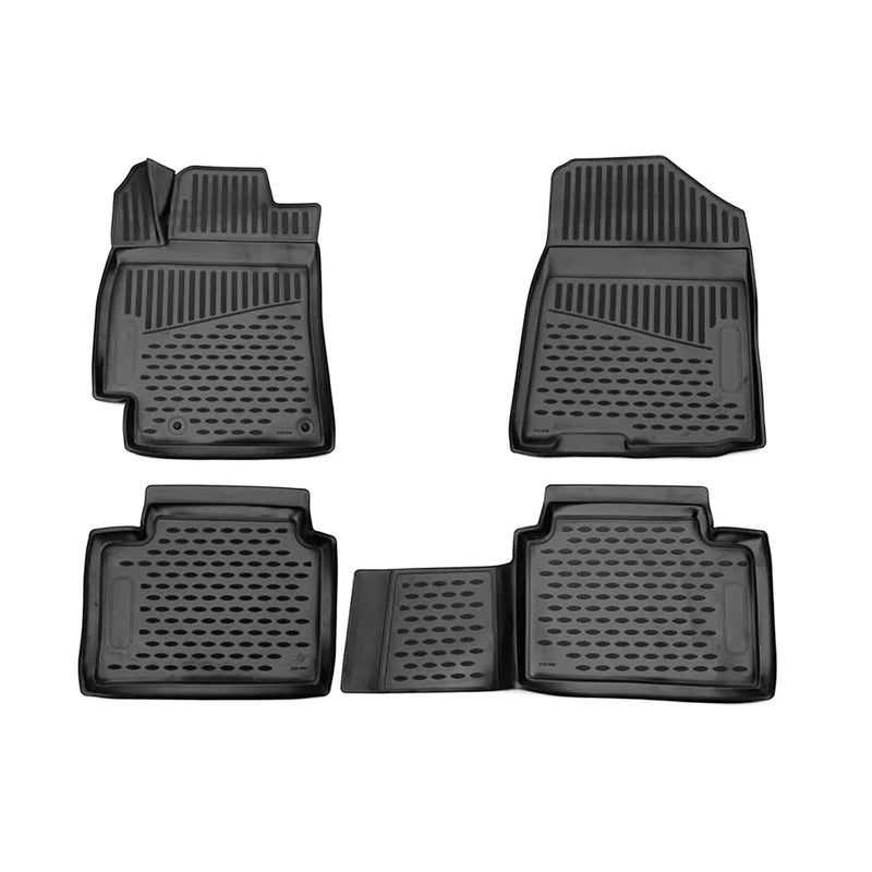 2019-2024 Kia Forte Floor Mats Liners Full Set All Weather Black