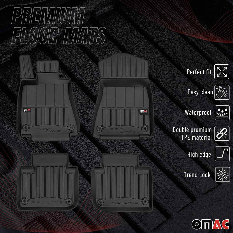 2013-2020 Lexus GS 450h Premium Floor Mats Liners Full Set All Weather Heavy Duty