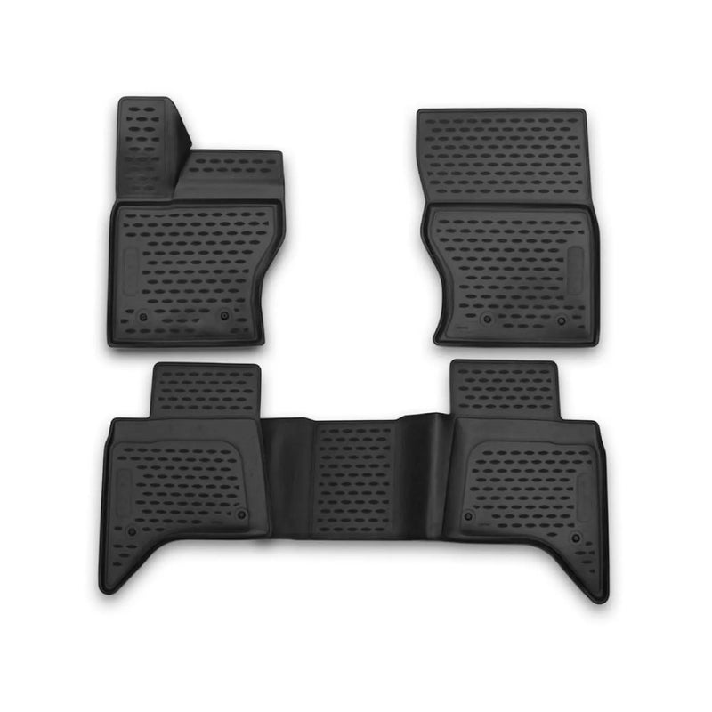 2018-2021 Land Rover Range Rover Floor Mats Liners Full Set All Weather Black