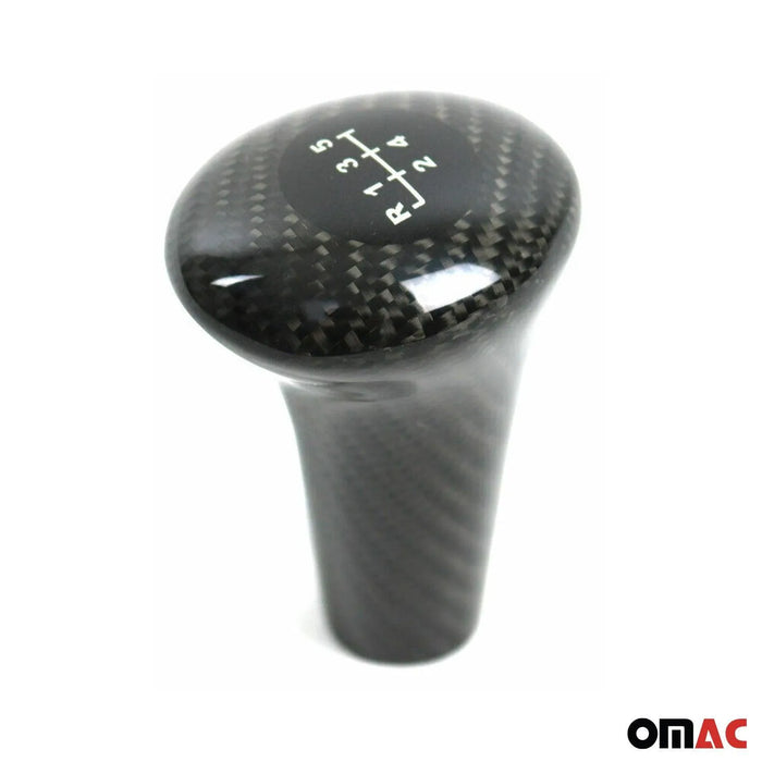 Gear Shift Knob Shifter for BMW E34 E39 E60 E36 E46 E90 E87 Z1 X5 Carbon 5Gang