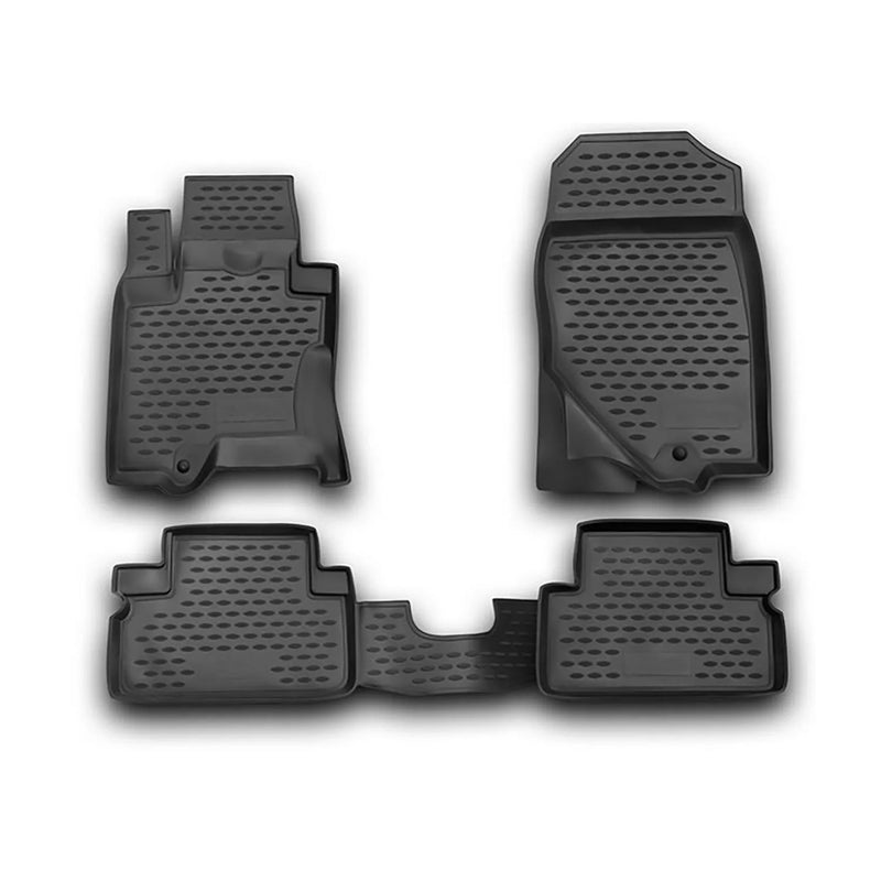 2008-2013 Infiniti EX35 EX37 Floor Mats Liners Full Set All Weather Black