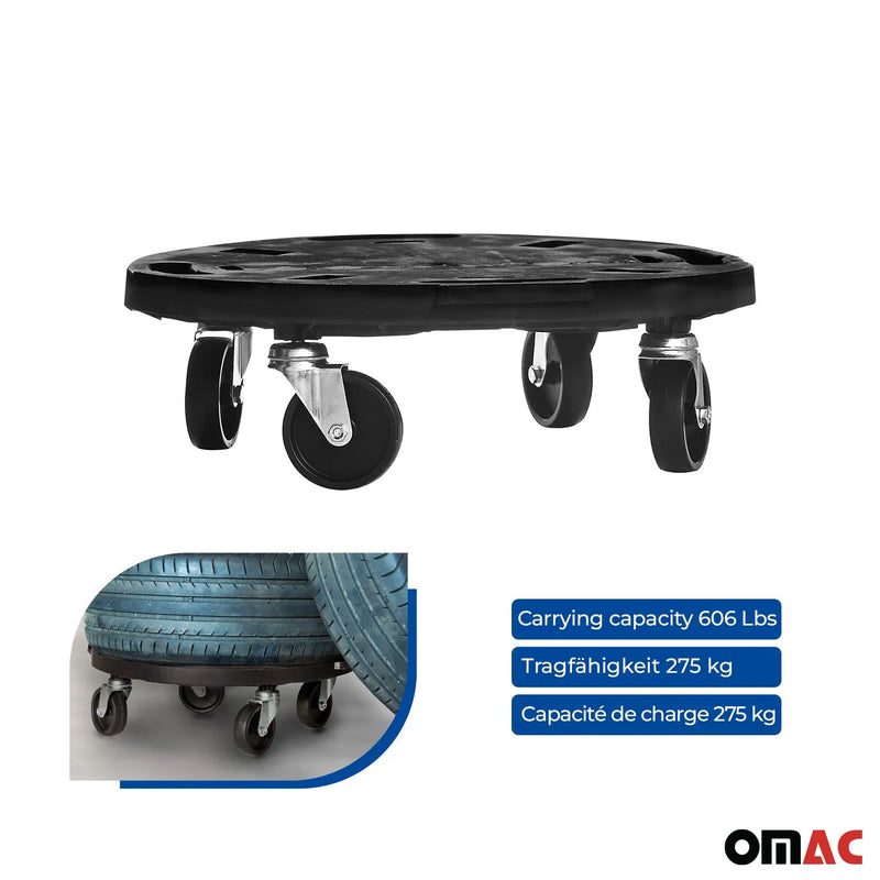 Rolling Board Transport Dolly Furniture Dolly 606 lbs Wheel Carrier Ø400